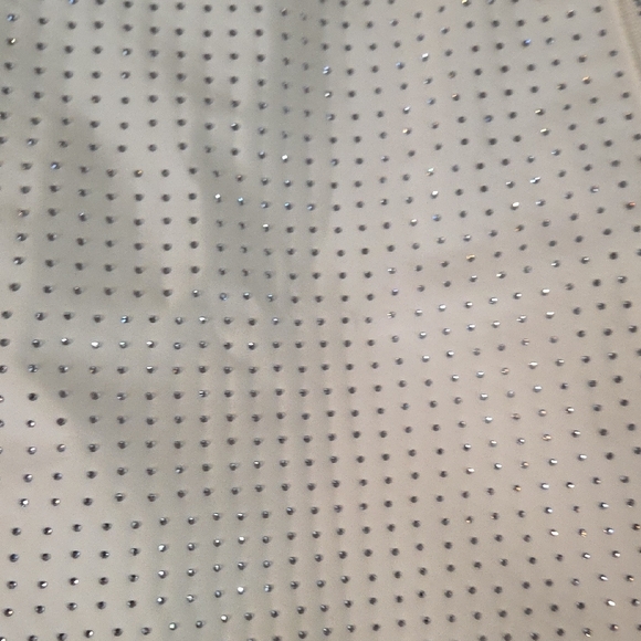 PINK Victoria's Secret Bling Tote Bag Cream NWT - Picture 3 of 9